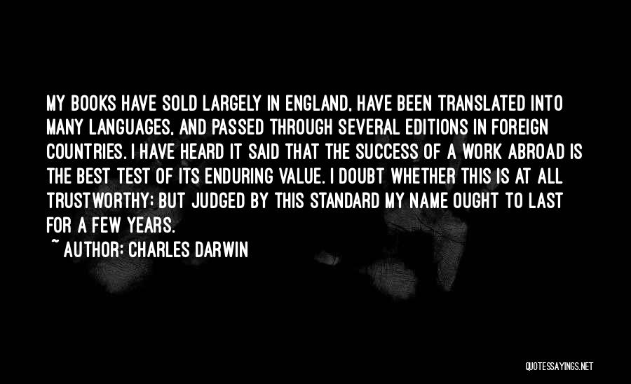Trustworthy Quotes By Charles Darwin