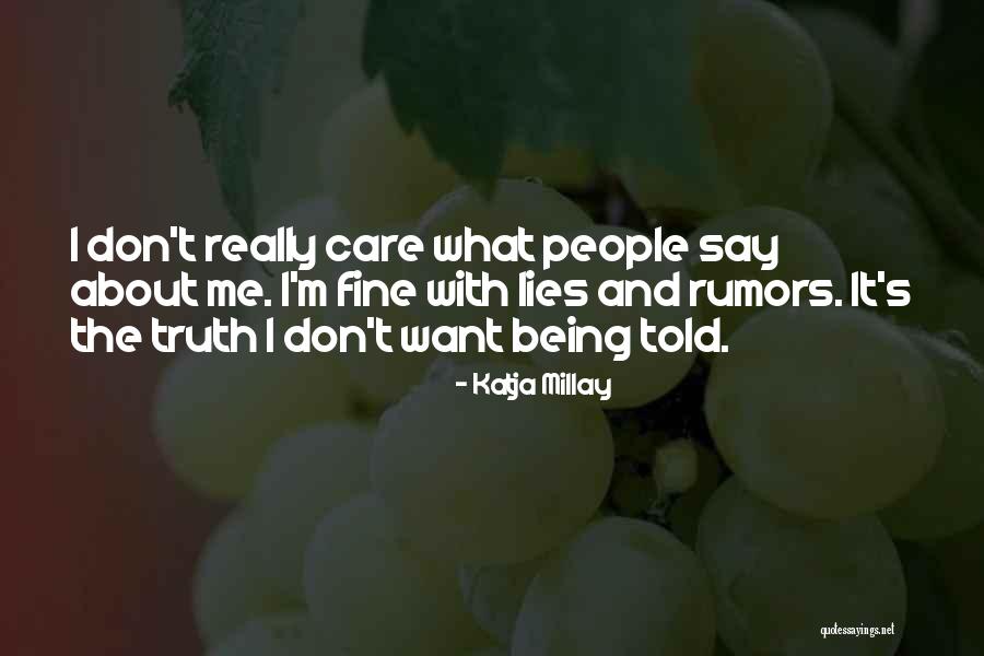 Truth About People Quotes By Katja Millay Truth About People Quotes By Katja Millay