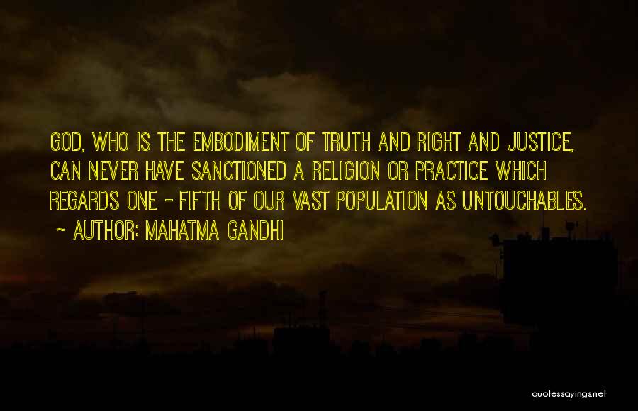 Truth And Justice Quotes By Mahatma Gandhi