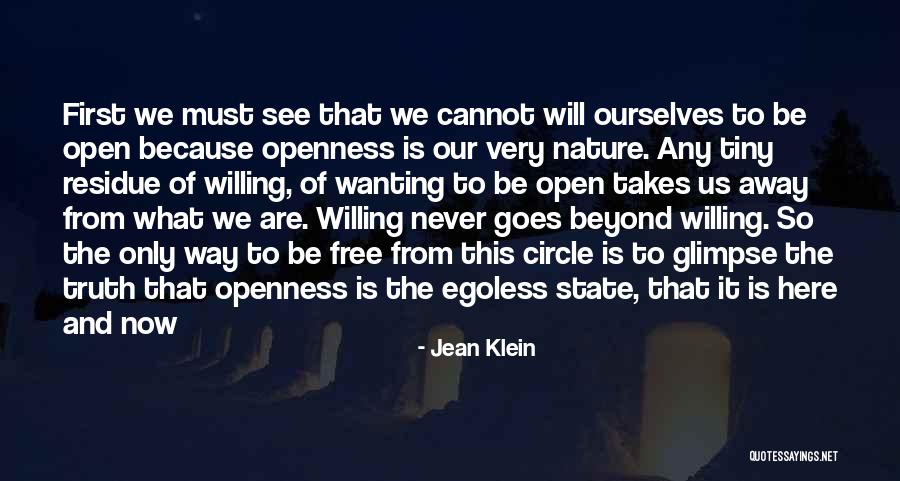 Truth And Openness Quotes By Jean Klein Truth And Openness Quotes By Jean Klein