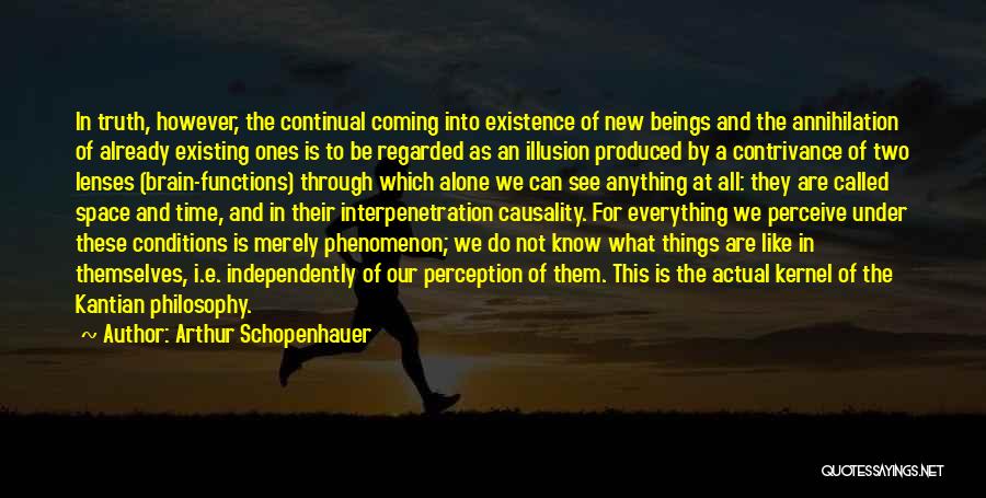 Truth And Perception Quotes By Arthur Schopenhauer