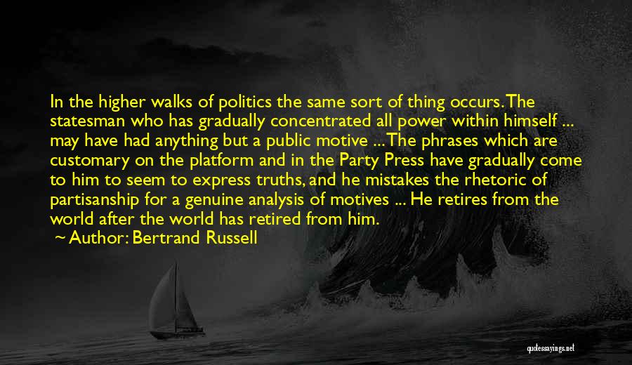 Truth And Politics Quotes By Bertrand Russell