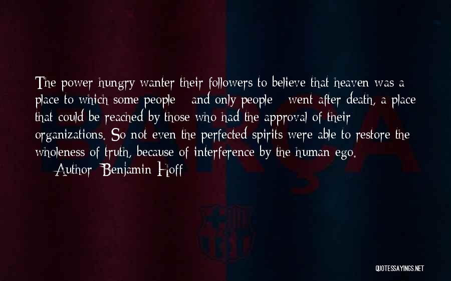 Truth And Power Quotes By Benjamin Hoff