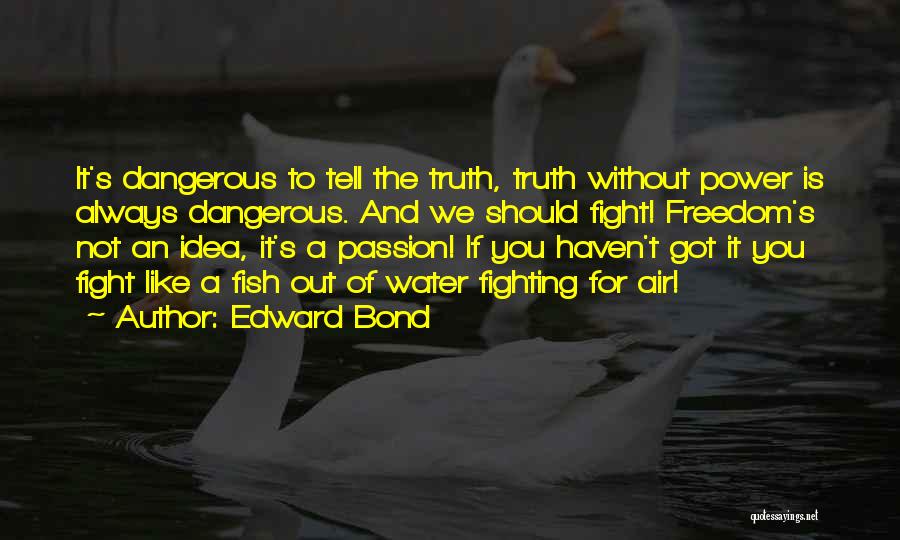 Truth And Power Quotes By Edward Bond