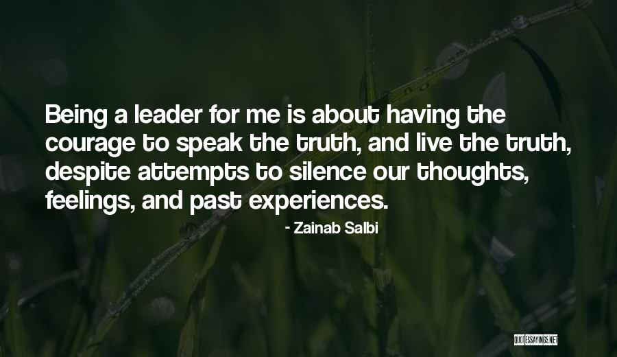 Truth And Silence Quotes By Zainab Salbi