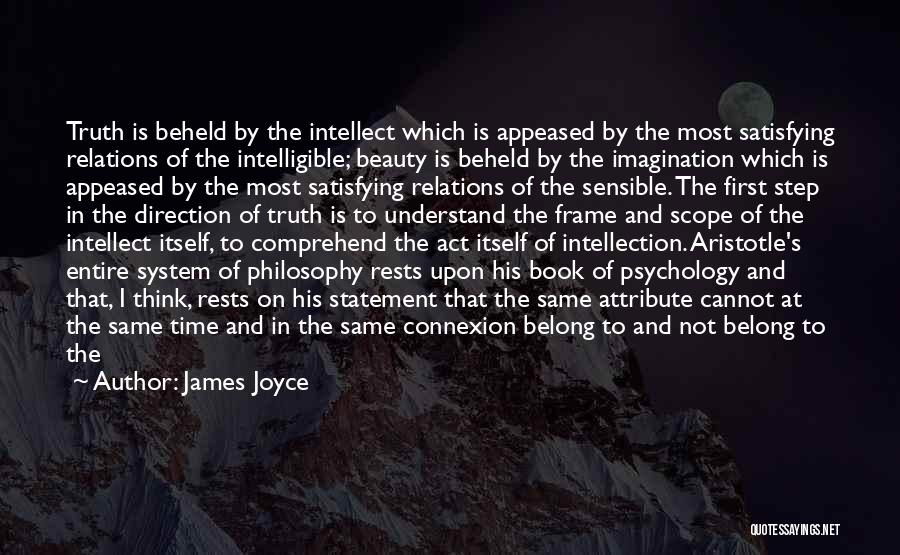 Truth Aristotle Quotes By James Joyce