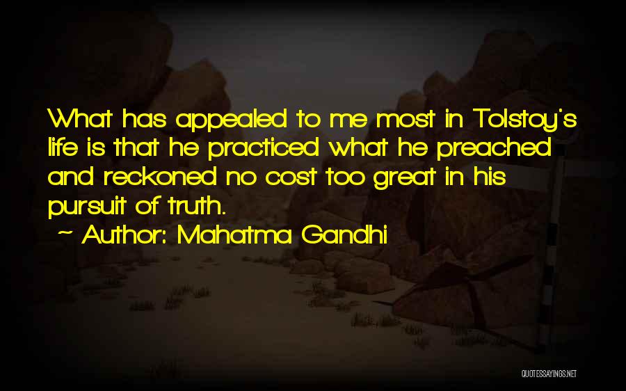 Truth By Gandhi Quotes By Mahatma Gandhi