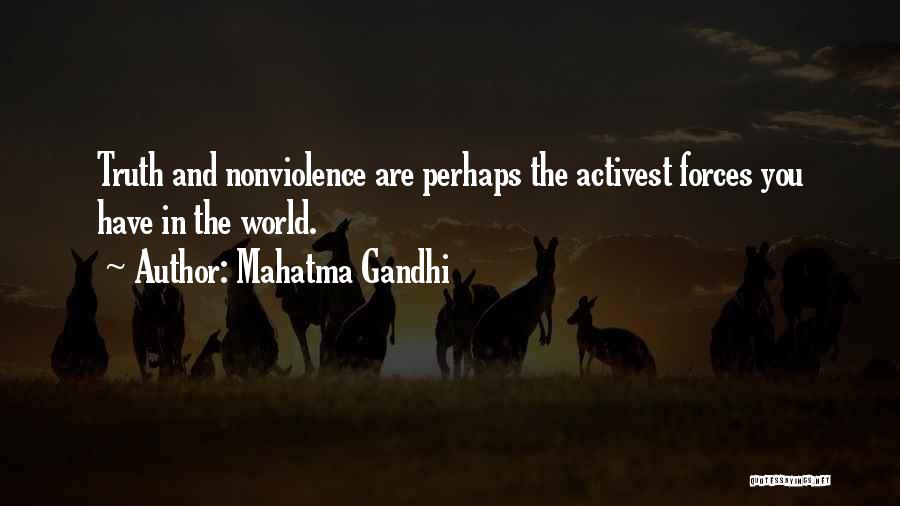 Truth By Gandhi Quotes By Mahatma Gandhi