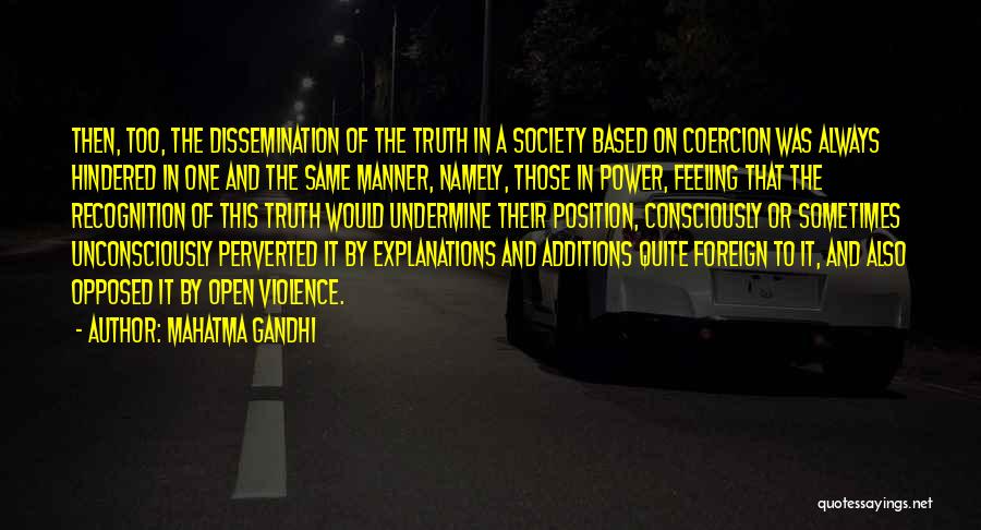 Truth By Gandhi Quotes By Mahatma Gandhi