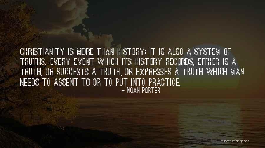 Truth Event Quotes By Noah Porter Truth Event Quotes By Noah Porter