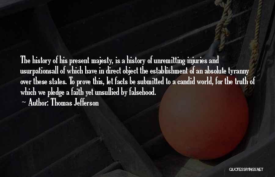 Truth Facts Quotes By Thomas Jefferson