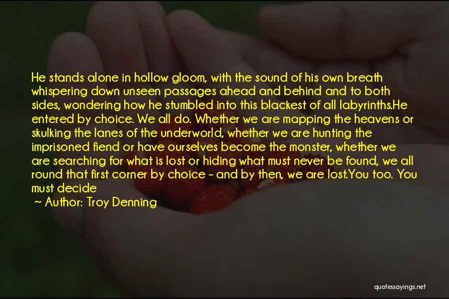 Truth Hiding Quotes By Troy Denning