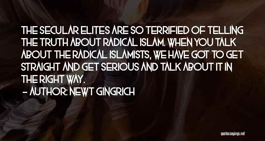 Truth In Islam Quotes By Newt Gingrich