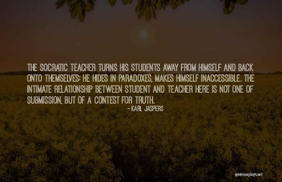 Truth In Relationship Quotes By Karl Jaspers Truth In Relationship Quotes By Karl Jaspers