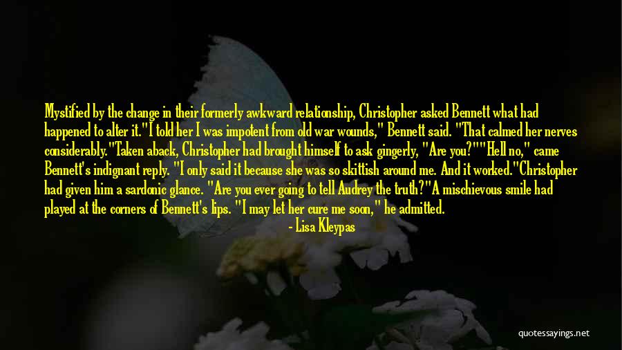 Truth In Relationship Quotes By Lisa Kleypas Truth In Relationship Quotes By Lisa Kleypas