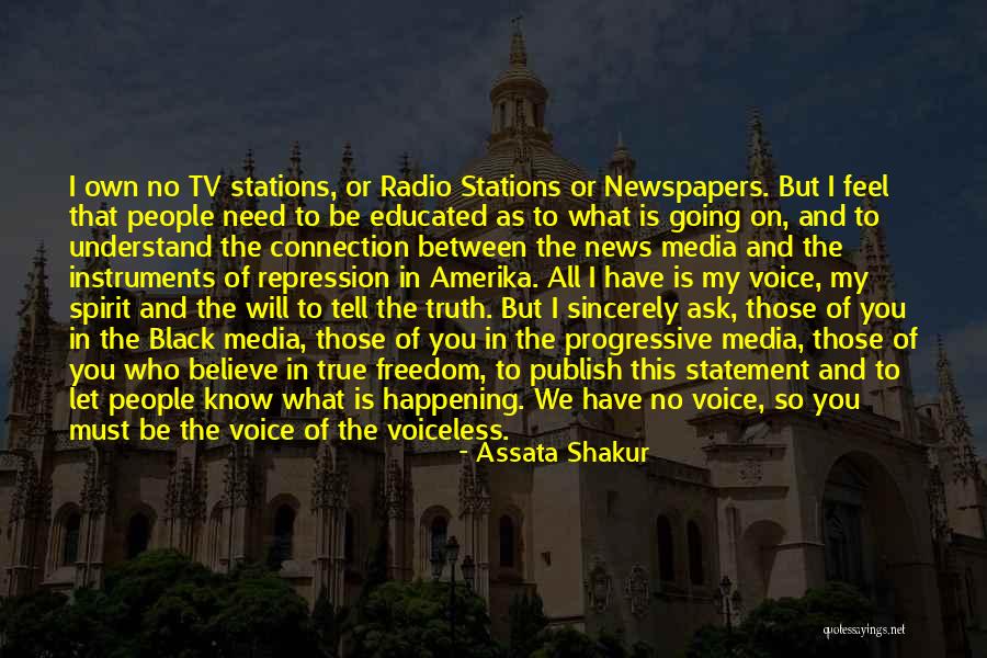 Truth In The Media Quotes By Assata Shakur Truth In The Media Quotes By Assata Shakur