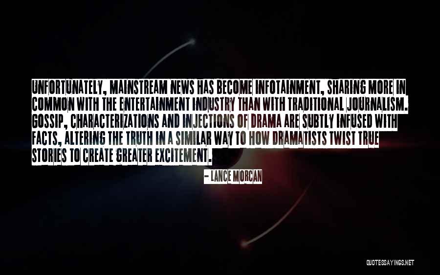 Truth In The Media Quotes By Lance Morcan