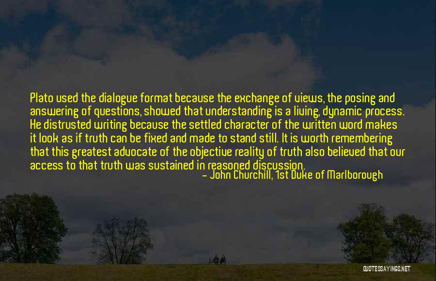 Truth Is Objective Quotes By John Churchill, 1st Duke Of Marlborough Truth Is Objective Quotes By John Churchill, 1st Duke Of Marlborough