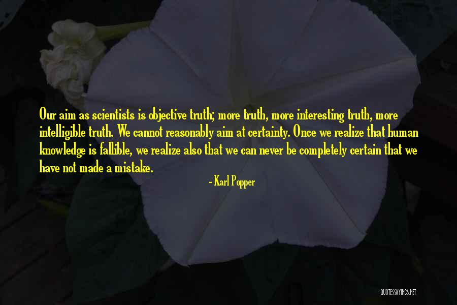Truth Is Objective Quotes By Karl Popper Truth Is Objective Quotes By Karl Popper