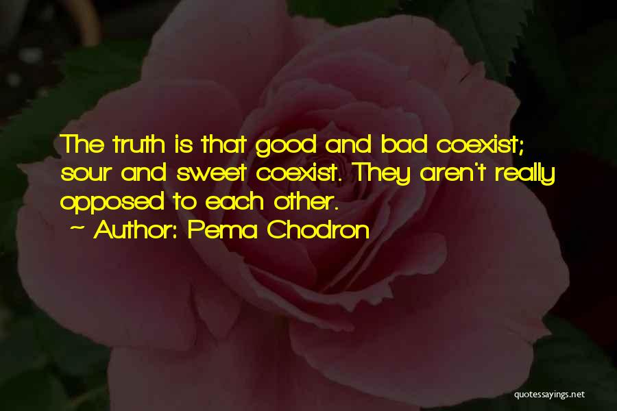 Truth Is Sour Quotes By Pema Chodron