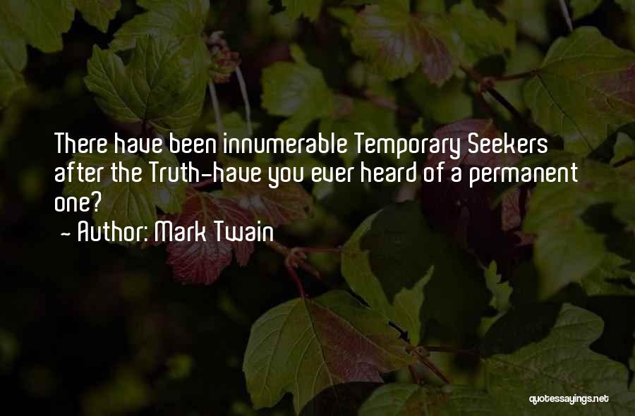 Truth Mark Twain Quotes By Mark Twain