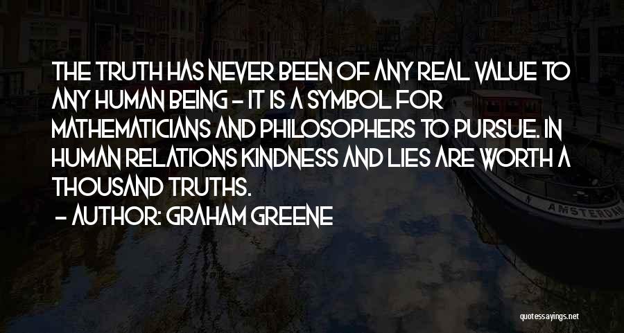 Truth Never Lies Quotes By Graham Greene