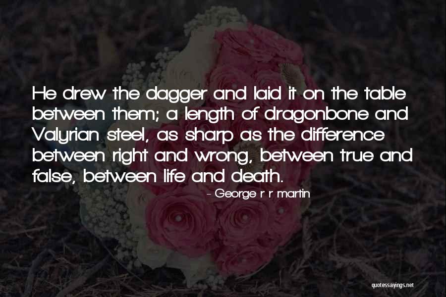 Truth Of Life And Death Quotes By George R R Martin Truth Of Life And Death Quotes By George R R Martin