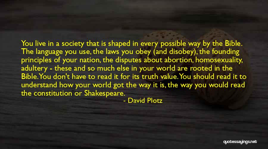 Truth Of The Bible Quotes By David Plotz Truth Of The Bible Quotes By David Plotz