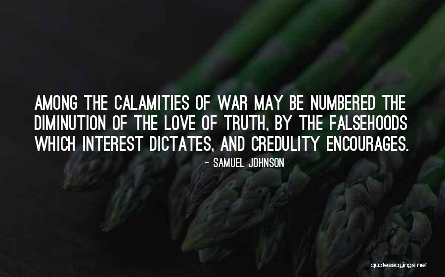 Truth Of War Quotes By Samuel Johnson Truth Of War Quotes By Samuel Johnson