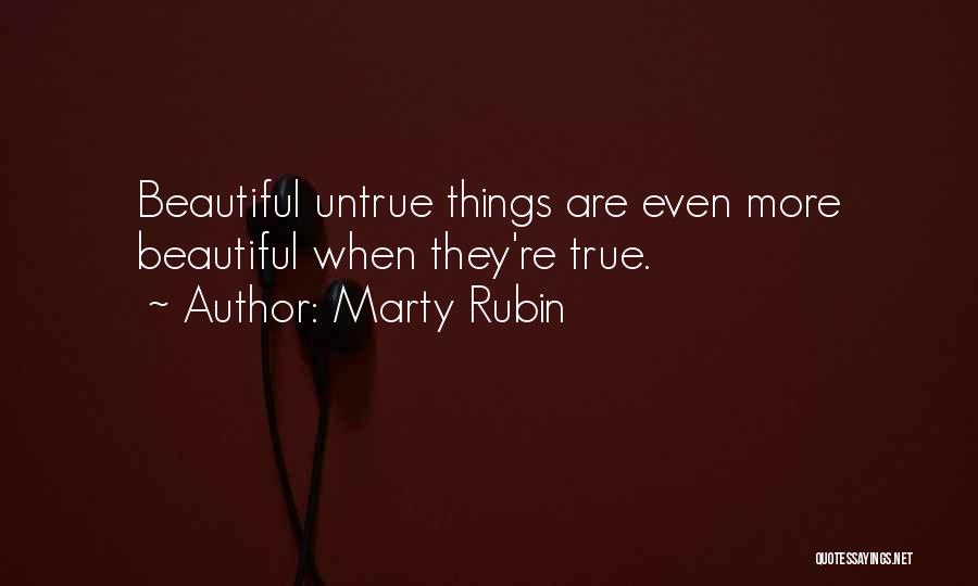 Truth Oscar Wilde Quotes By Marty Rubin
