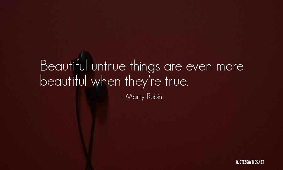 Truth Oscar Wilde Quotes By Marty Rubin