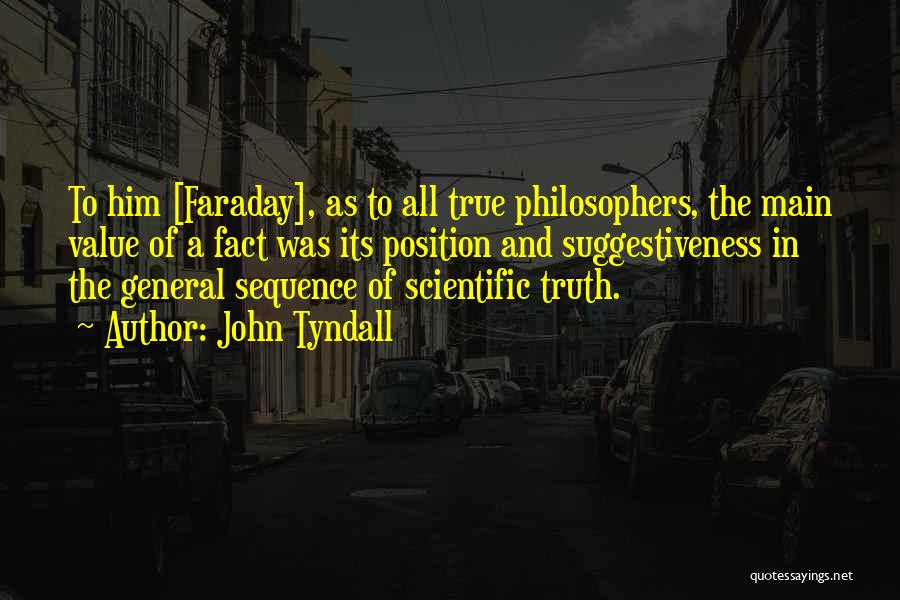 Truth Philosophers Quotes By John Tyndall