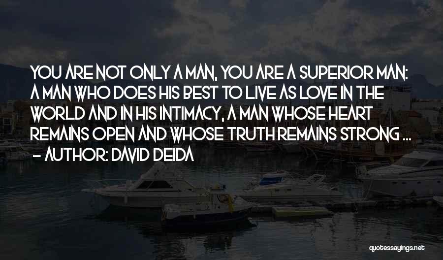 Truth Remains Quotes By David Deida