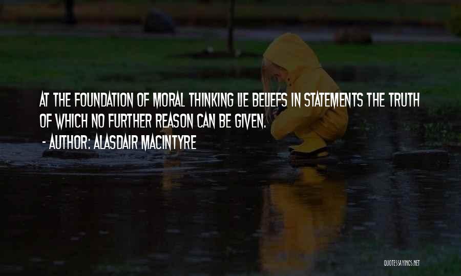 Truth Statements Quotes By Alasdair MacIntyre