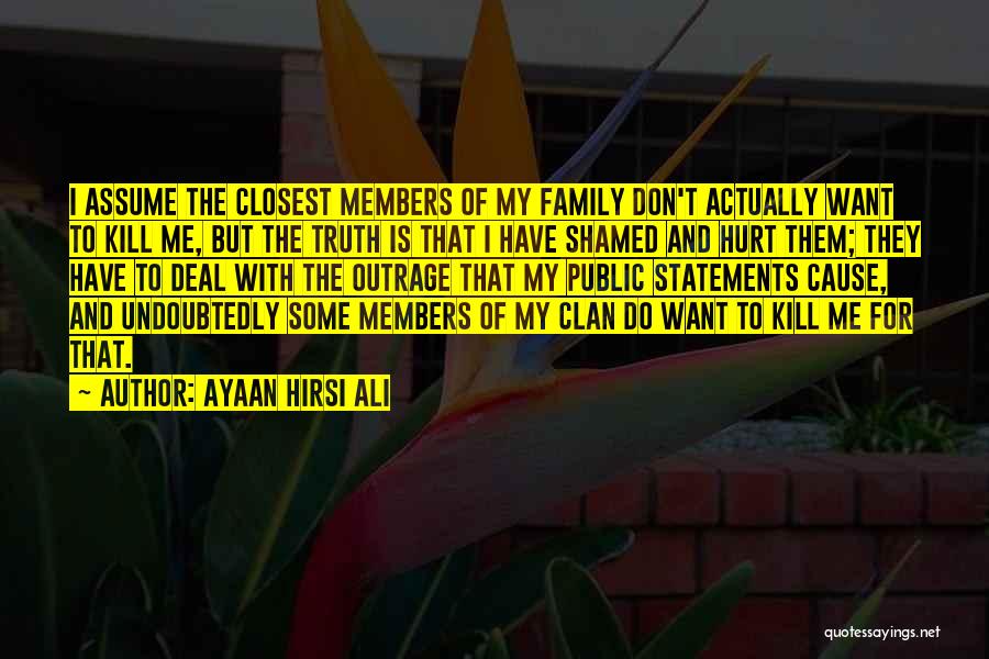 Truth Statements Quotes By Ayaan Hirsi Ali