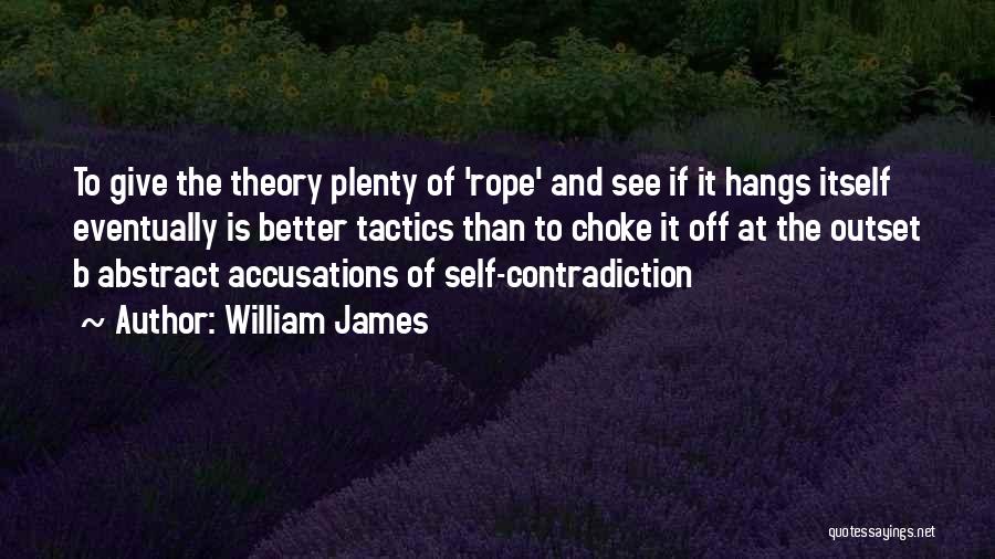 Truth Theory Quotes By William James