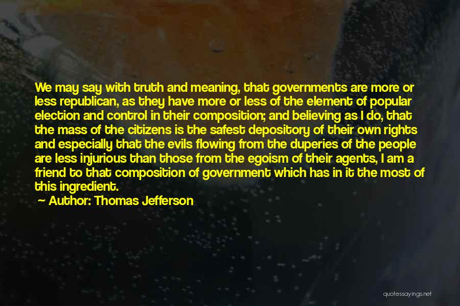 Truth Thomas Jefferson Quotes By Thomas Jefferson