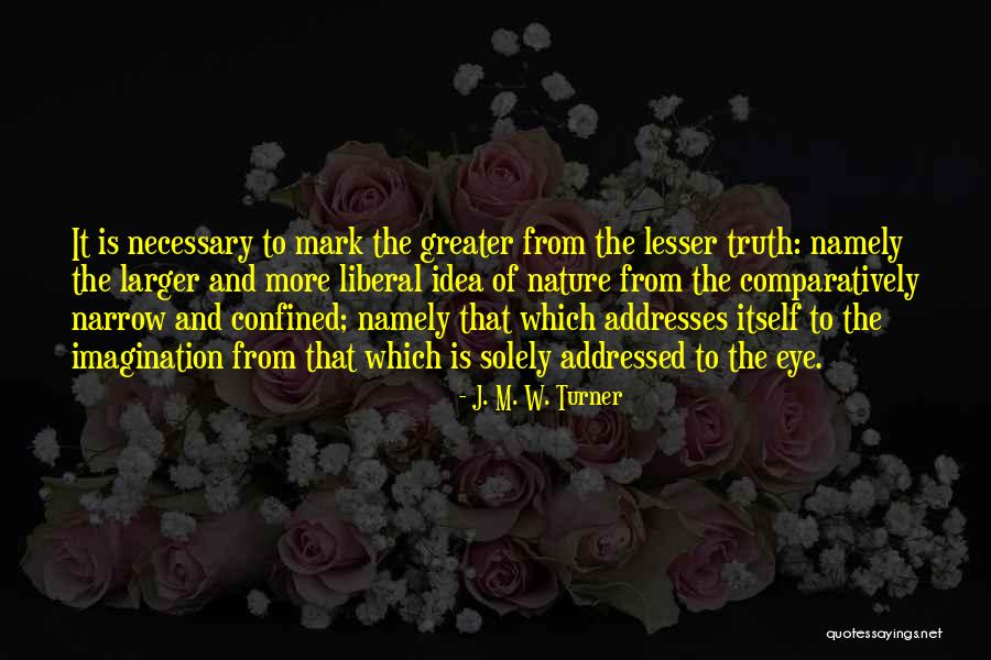 Truth To That Quotes By J. M. W. Turner Truth To That Quotes By J. M. W. Turner