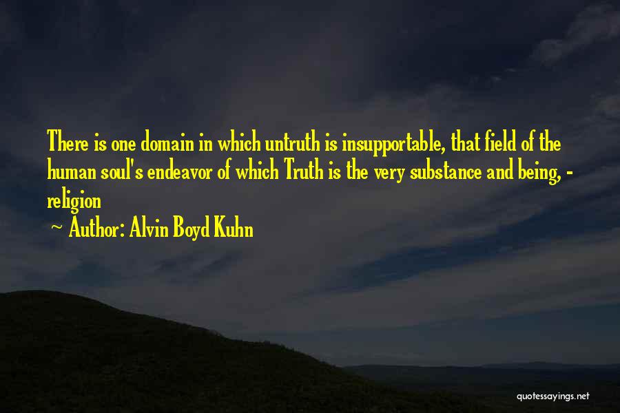 Truth Untruth Quotes By Alvin Boyd Kuhn