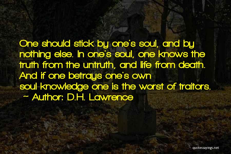 Truth Untruth Quotes By D.H. Lawrence