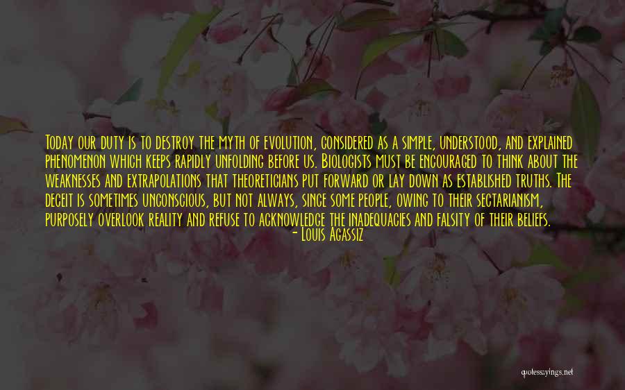 Truths About Quotes By Louis Agassiz Truths About Quotes By Louis Agassiz