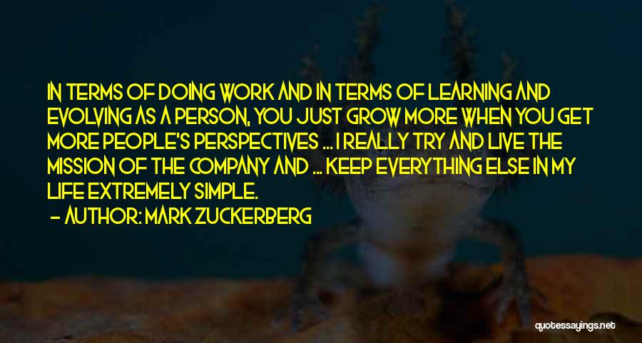 Try Everything In Life Quotes By Mark Zuckerberg