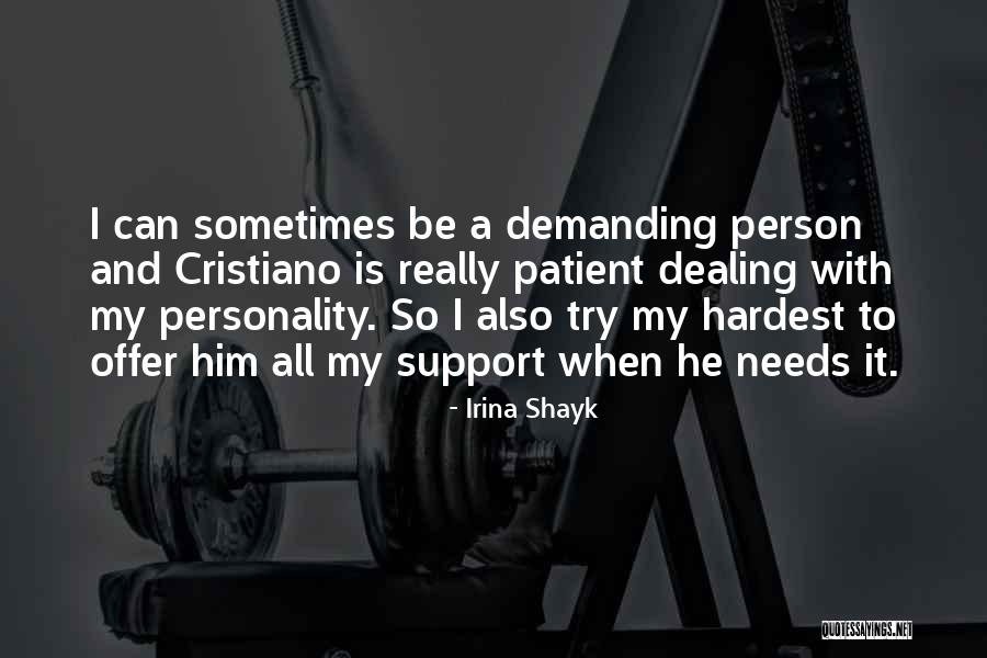 Try My Hardest Quotes By Irina Shayk