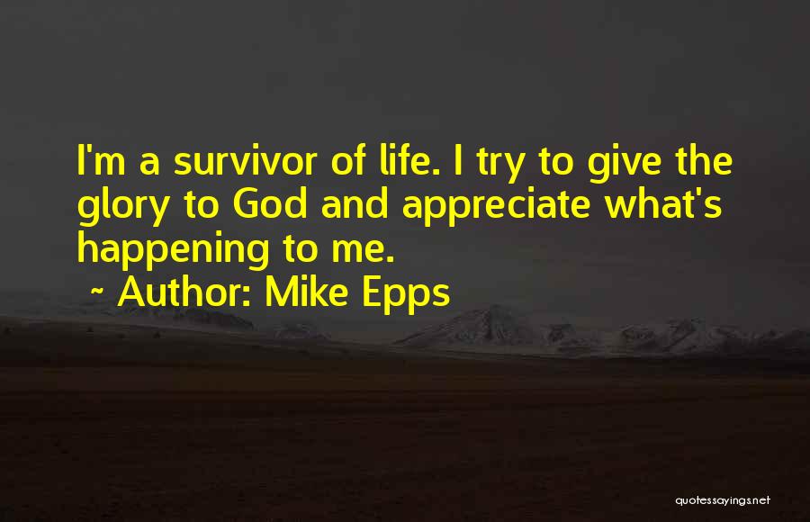 Try To Appreciate Quotes By Mike Epps