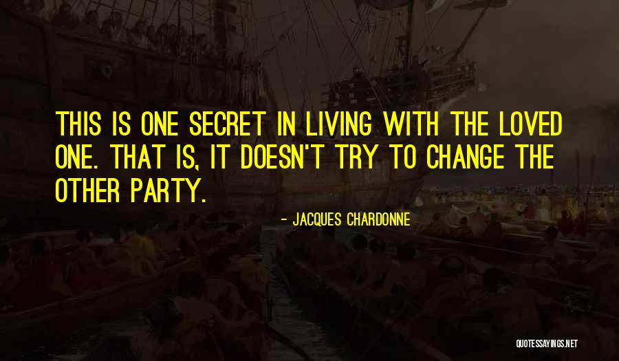 Try To Change It Quotes By Jacques Chardonne Try To Change It Quotes By Jacques Chardonne