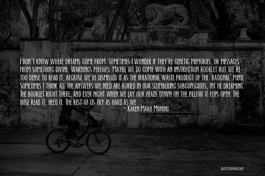 Try Too Hard Quotes By Karen Marie Moning Try Too Hard Quotes By Karen Marie Moning