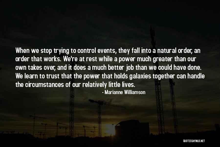 Trying Not To Fall For You Quotes By Marianne Williamson Trying Not To Fall For You Quotes By Marianne Williamson