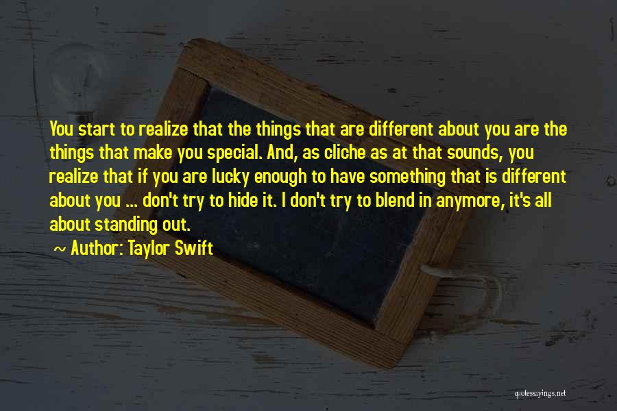 Trying Something Different Quotes By Taylor Swift