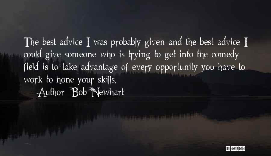 Trying The Best Quotes By Bob Newhart