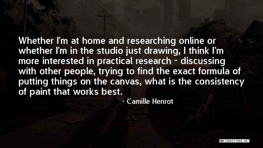 Trying The Best Quotes By Camille Henrot Trying The Best Quotes By Camille Henrot